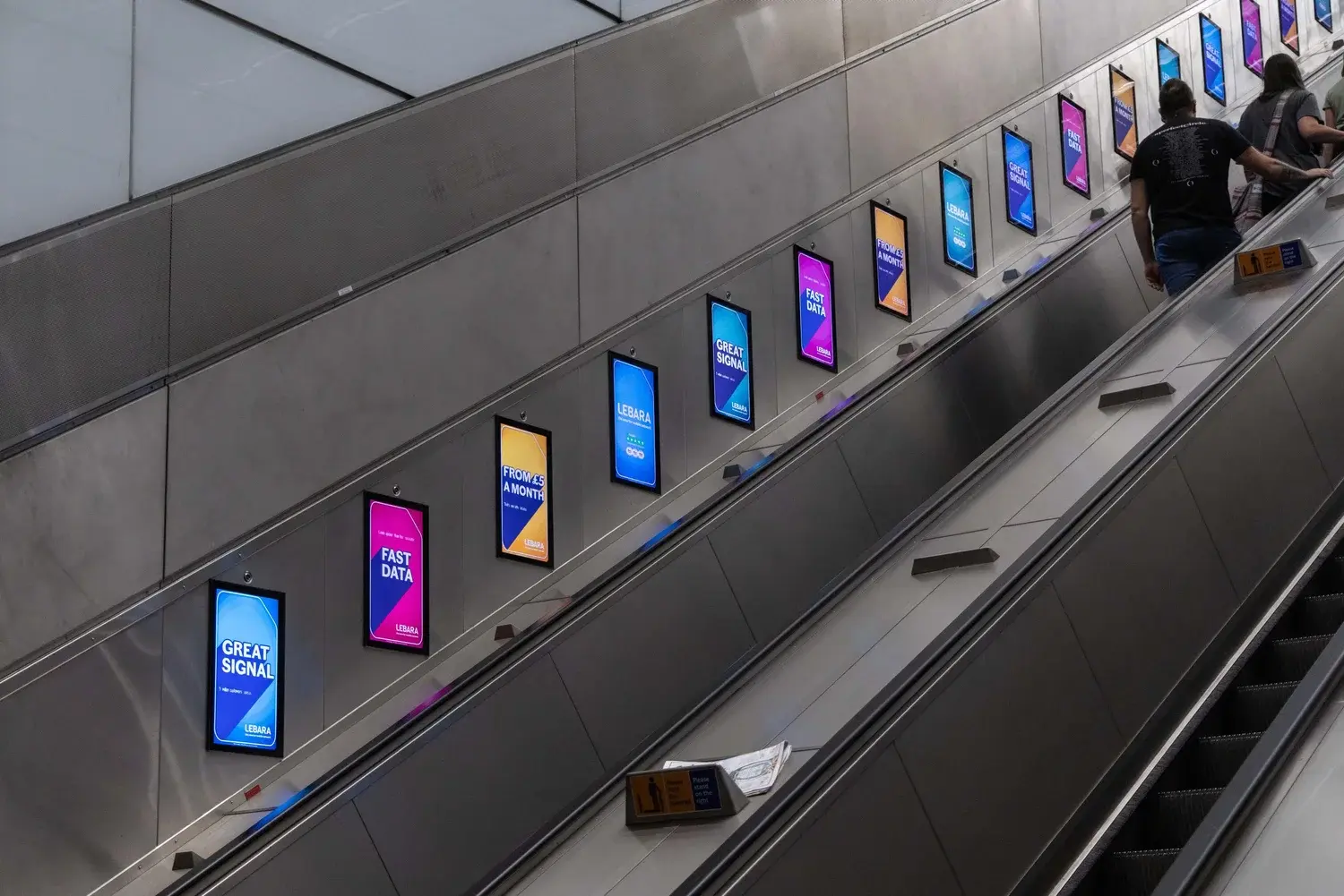 Lebara Great Signal Fast Data outdoor campaign in London, placement 10
